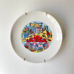 1993 Vintage Las Vegas Strip Collector Decorative Plate